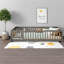Grand lit en bois avec rails de sécurité, conception moderne de plancher pour enfants