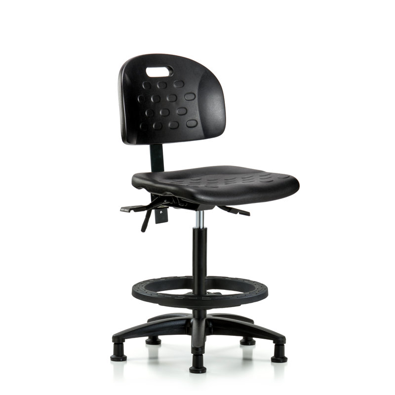 Chaise de dessinateur Jeanette, Patins, Inclus
