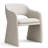 19" Seat Height Upholstered Waterproof Dining Armchair-357556152