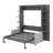 Queen Size Murphy Bed With Sofa-1255732718