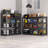 Heavy-Duty 5-Tier Metal Garage Storage Rack, Adjustable Shelving Unit, 48" W x 18" D x 72" H, Black-1442009075