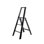 lucano 3 - Step Aluminum Lightweight Folding Ladder Step Stool
