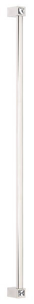 Contemporary Appliance Pull, Polished Nickel