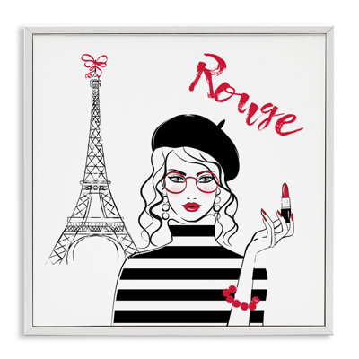 Rouge, art giclée par Martina Pavlova