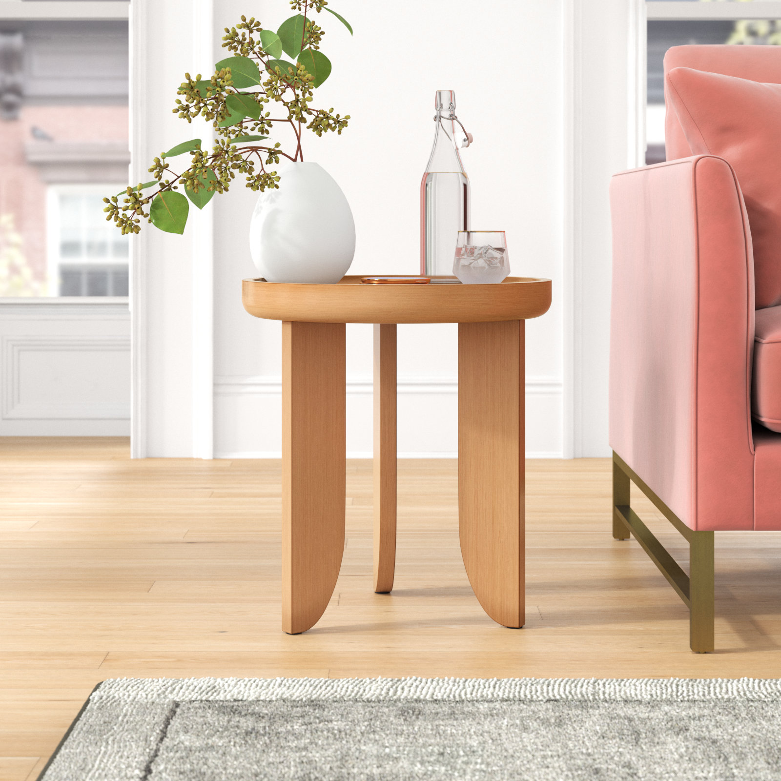 Verena End Table, Sand