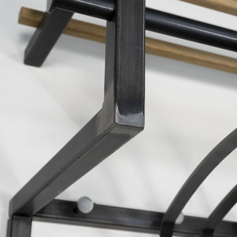 Metal Wall 10 - Hook Wall Mounted Coat Rack