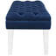 Banc en velours Valet-807849731