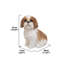 Statue chien assis Shih Tzu-96432508