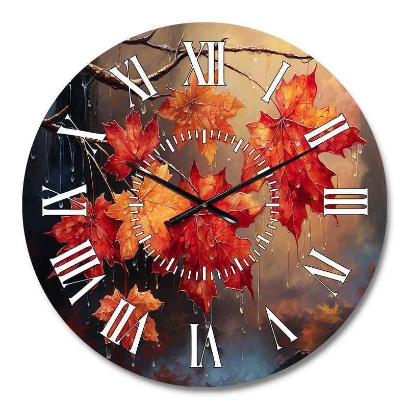 Horloge murale Canada Canada, Médium