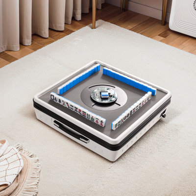 Automatic Portable Mini Mahjong Table With 36Mm Magnetic Tiles