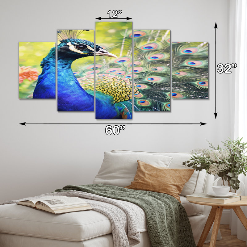 Boho Animals Wall Decor on Metal