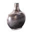 Advik Polished Silver Vase- Short-1715022759