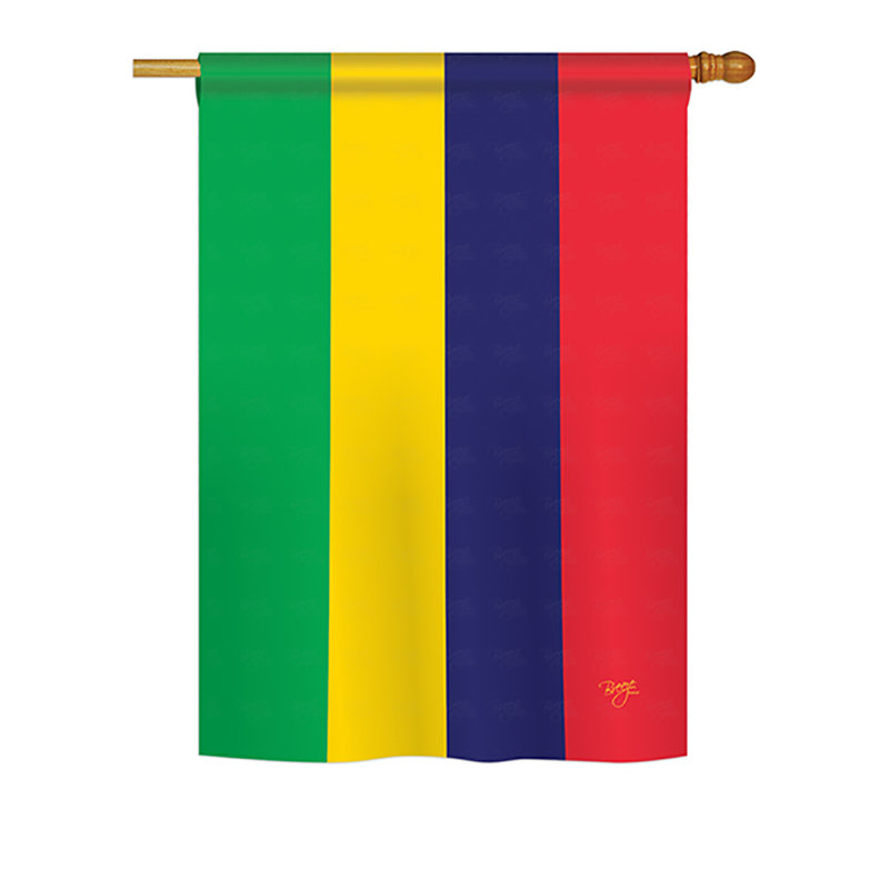 Double Sided 40'' H x 28'' W Polyester Garden Flag, 40" H x 28" W