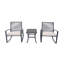Ensemble de conversation bistro en métal pour 2 personnes-1832433314