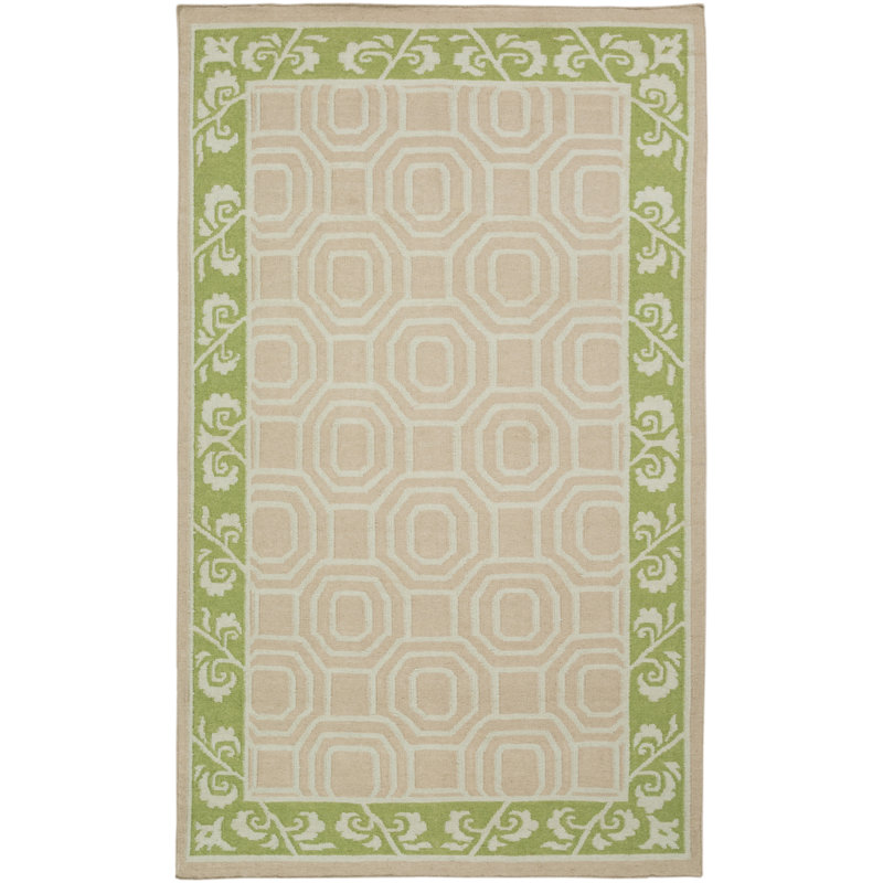 Amoritta Wool Geometric Indoor Rug, Rectangle 2' x 3'