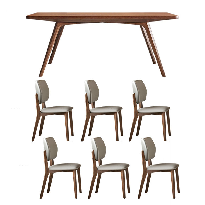 Ensembles de table de salle à manger de style français vintage., H 29,92 po x L 62,99 po x l 31,5 po