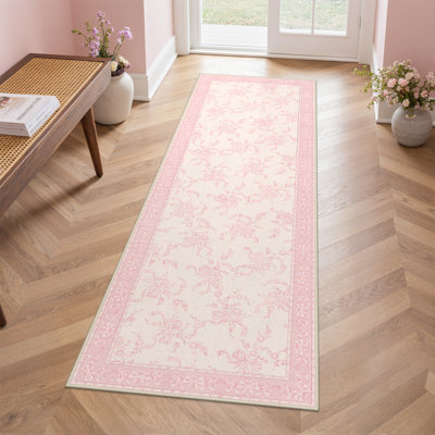 Tapis rose / beige Atascadero