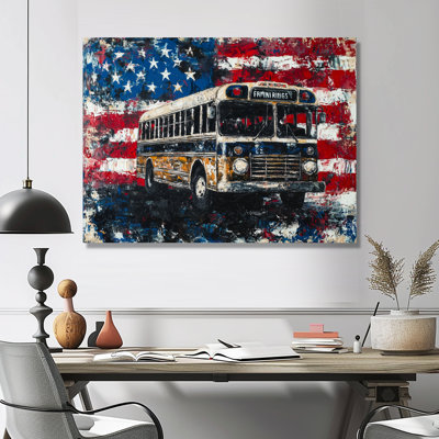 Labibah - Usa Patriotist Wall Art Decor