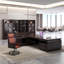 Bureau de direction en L 78,84 po