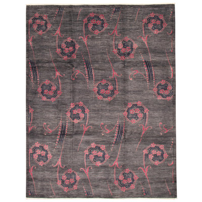 Tapis gris foncé 18 pi 20 po x 11 pi 10 po Constantina