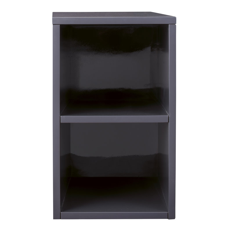 Milan Storage Cabinet (Short), Modern Gray