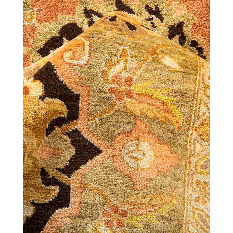 Classic One-of-a-Kind 10' 4" X 13' 8" Hand Knotted Area Rug