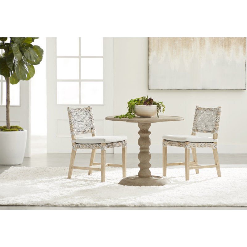 Ensemble de salle à manger 3 pièces Costa, 3 pièces: table, 2 chaises, H 30 po x l 35,5 po x P 35,5 po