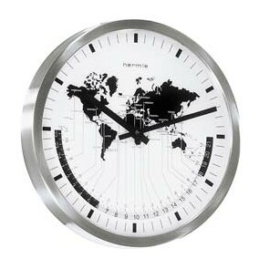 Flughafen Hermle analoge Wanduhr 30 cm