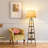 Grealish 60.7" LED Dimmable Tripod Floor Lamp with Shelves,Modern Shelf Floor Lamp with 3 Color Temperature-1679015524