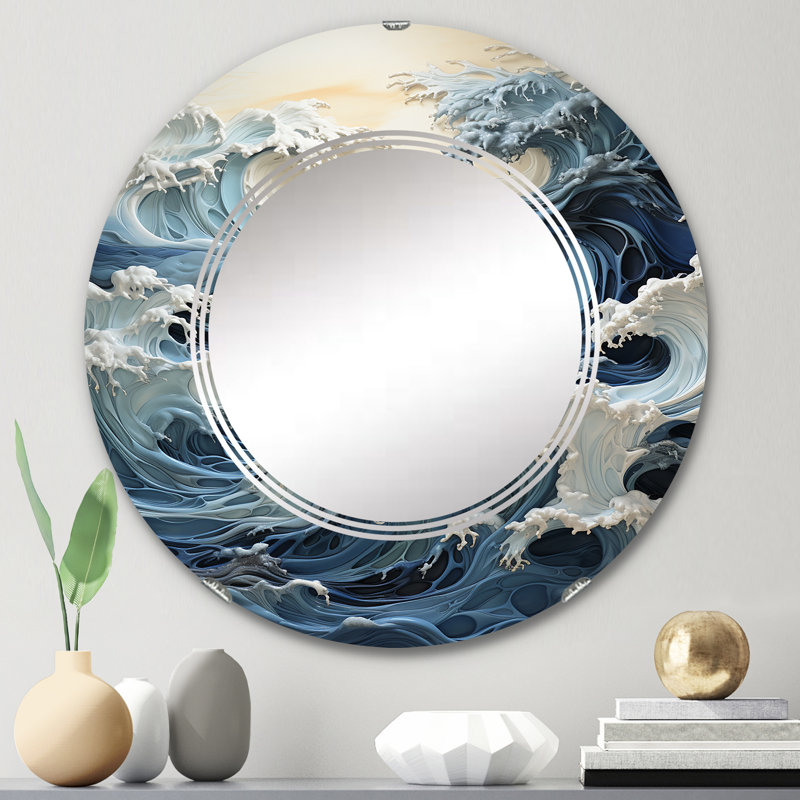 Miroir Gasparilla, 24 po x 24 po