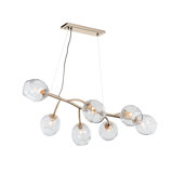 Vine 7 - Light Unique/Statement Linear Pendant