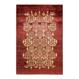 Rhayna One-of-a-Kind 6' 0" X 9' 0" Hand Knotted Area Rug