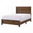Dhar Wood Bed, Bed Frame With Headboard, Platform Bed Frame, Box Spring Needed-1524140166-1524140169