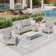 Tapasi 5 - Person Patio Conversation Sets with Cushions