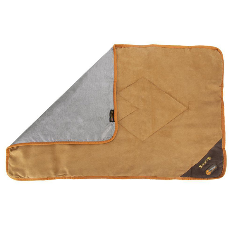 Polyester Pet Bed, Brown