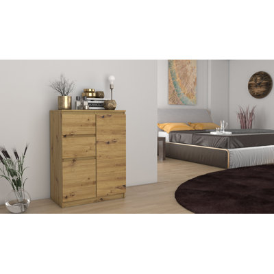 Spacek 70cm W 2 - Drawer Chest of Drawers