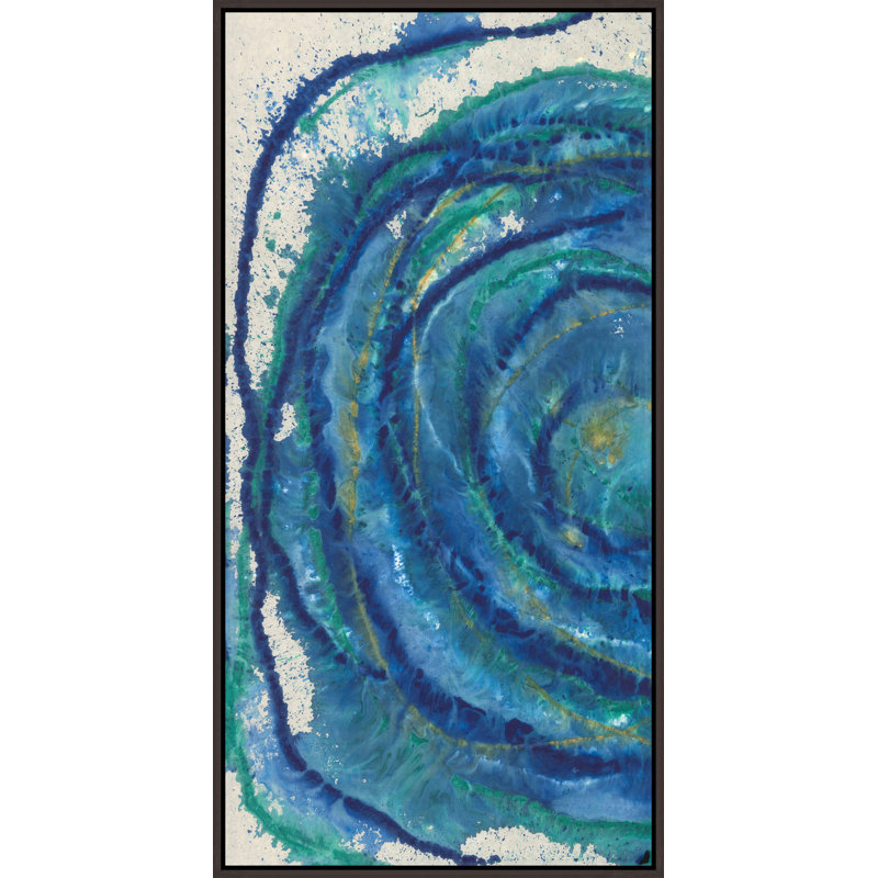 Mixed Up VII Painting by Danielle Davis, 49.75" H x 25.75" W, Image Brush Gel