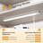 71'' Tall Full Wood Arched Storage Cabinet Adjustable Shelves Bookcase With LED Lights-1701483648