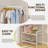 3-in-1 Entryway Storage Bench Coat Rack