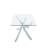 Nykea Glass Top Single Coffee Table-840858756