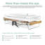 Jay-Be J-Bed Folding Bed with Contract Comfort Mattress - Single with Mattress Protector & Storage Cover