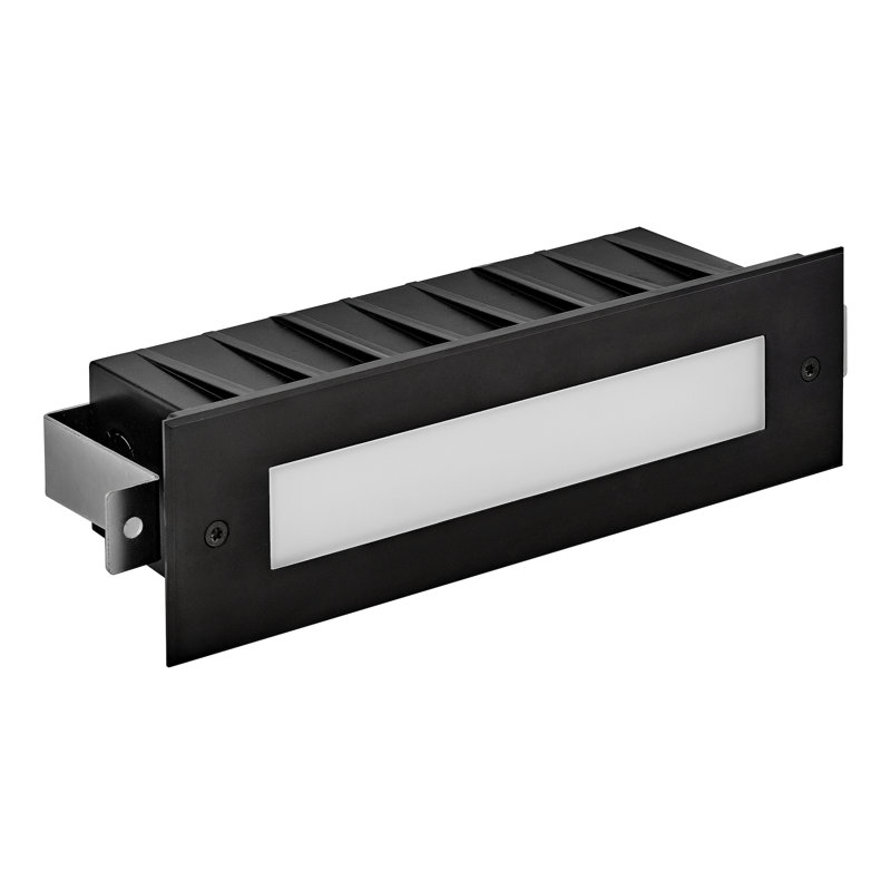 Sparta - Dash Stainless Steel Black Low Voltage Integrated LED Stainless Steel Accent