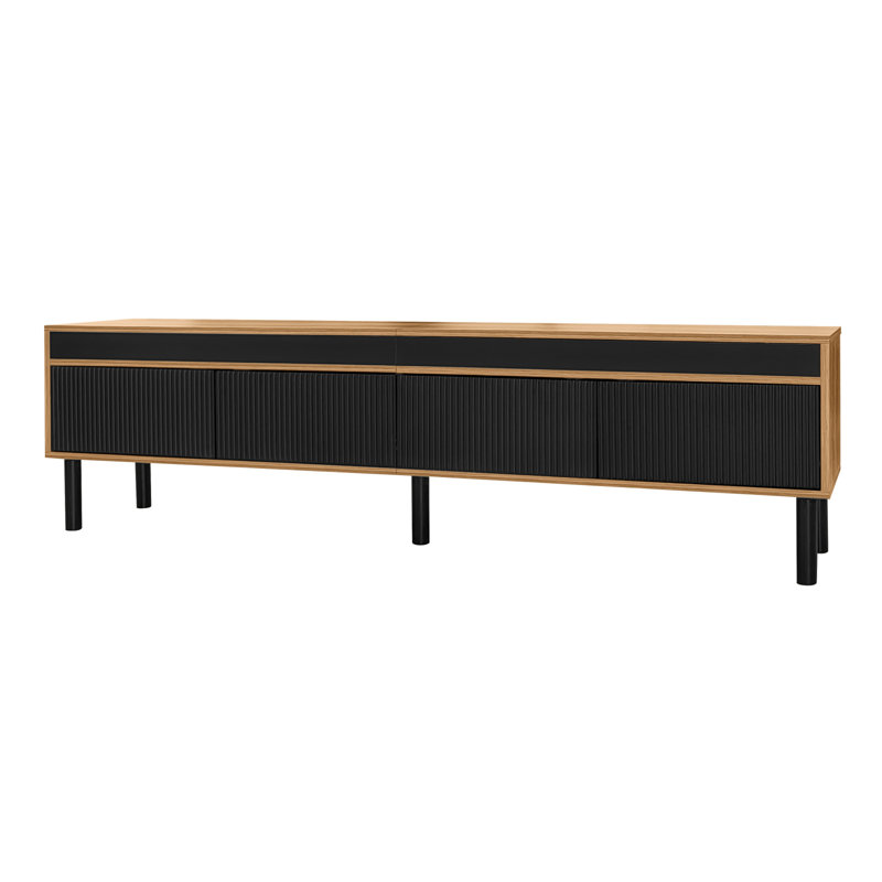 Bleda Unfinished TV Stand for TVs up to 75"