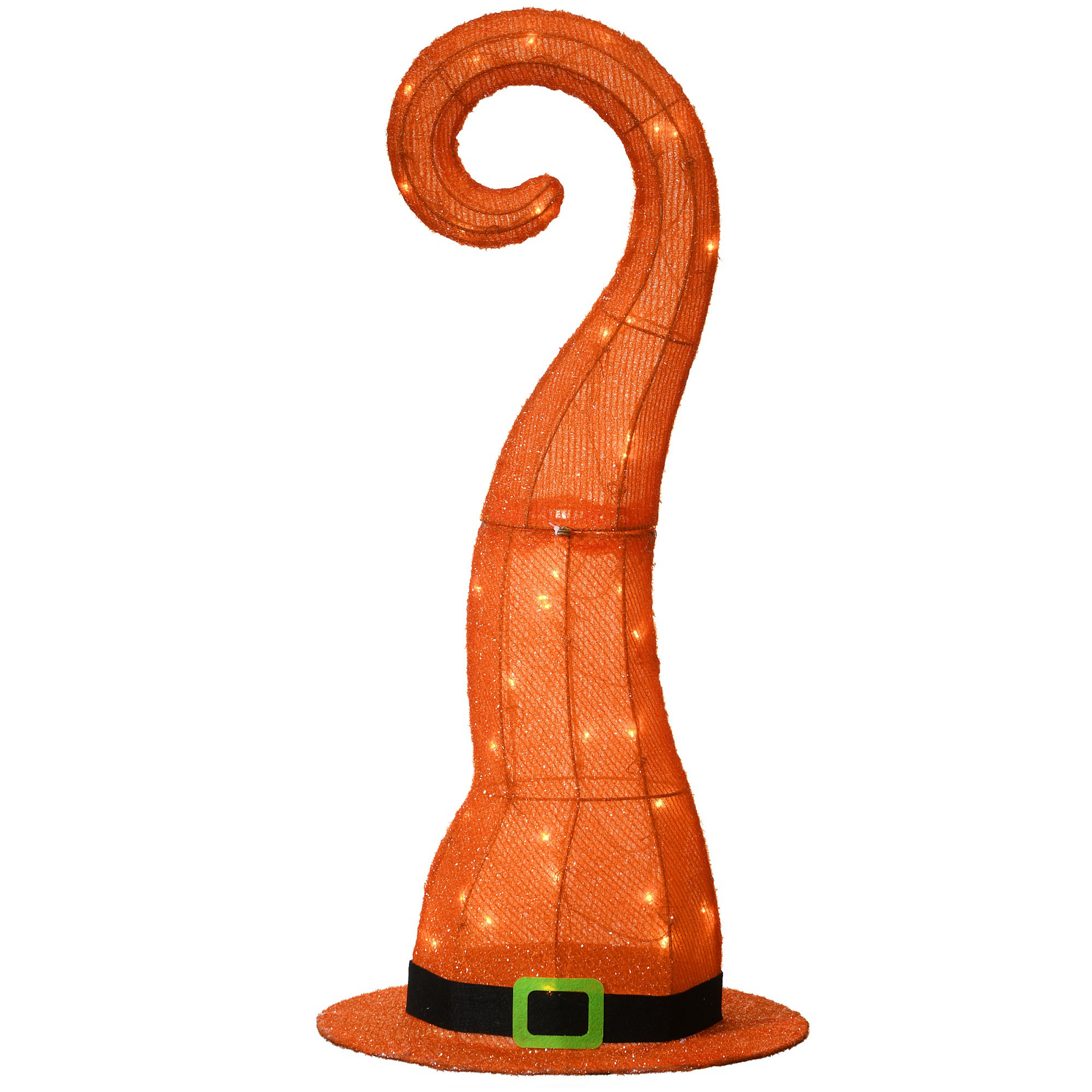 The Holiday Aisle® 34" Pre-Lit Halloween Witch Hat Decoration & Reviews | Wayfair