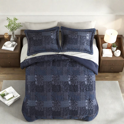 Premium Bedding Sets Polyester Jacquard Modern Queen Home Comfort