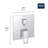 Eurocube Pressure Balance Rain Shower Set-87378830