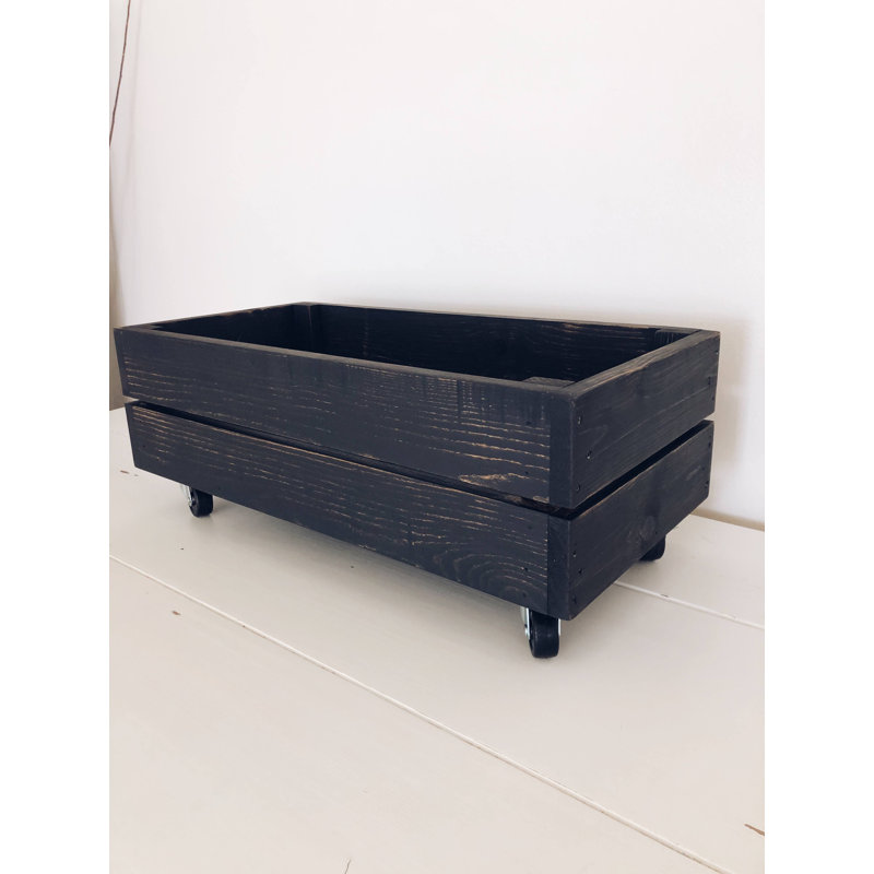 Caisse de rangement en bois