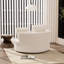 Fauteuil d'appoint en tonneau pivotant surdimensionné rembourré-894917053