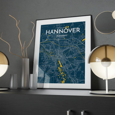 «Hannover City Map», impression
