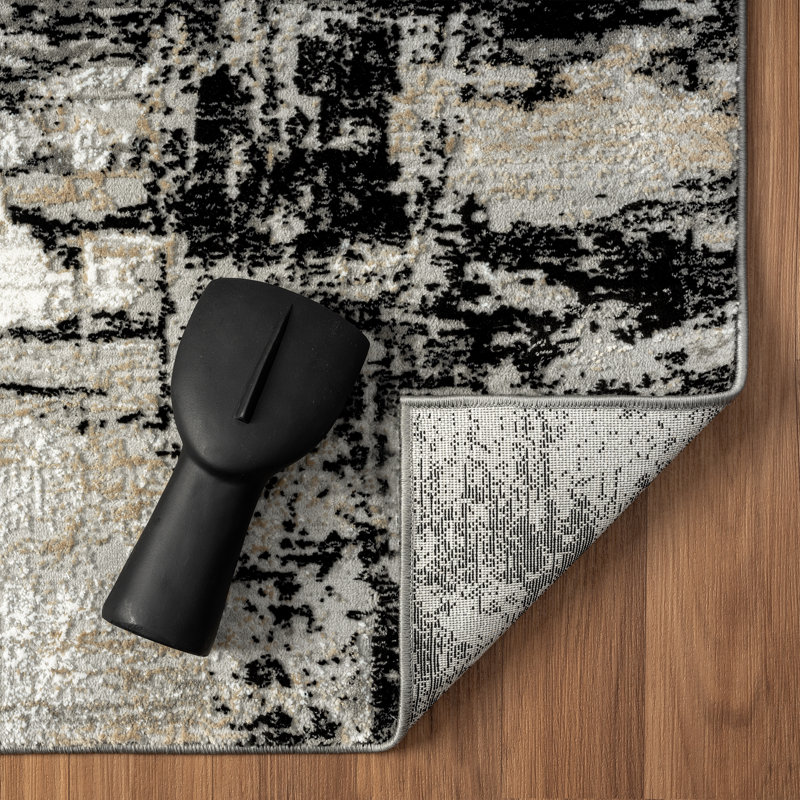 Abstract Indoor Rug, Rectangle 6'6" x 9'4"